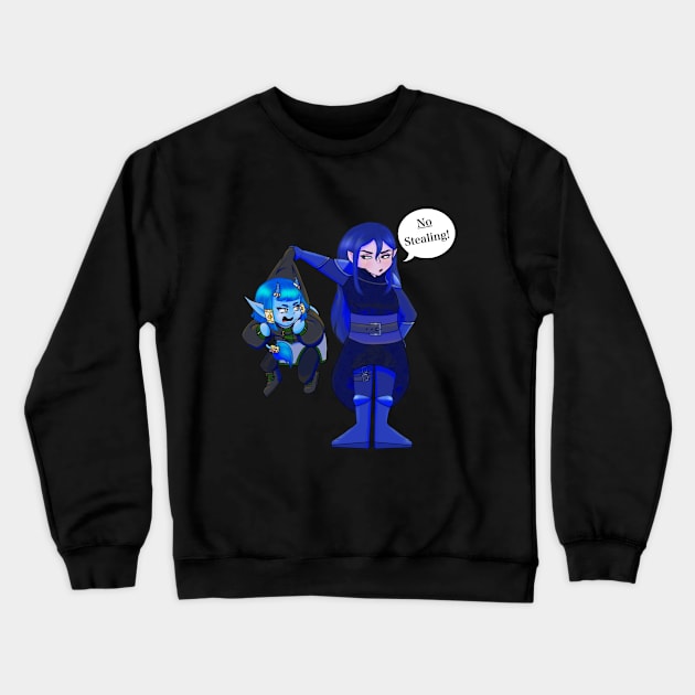 No Stealing! Crewneck Sweatshirt by Ninialex